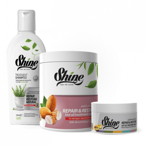 مين جربت منتجات شاين للشعر