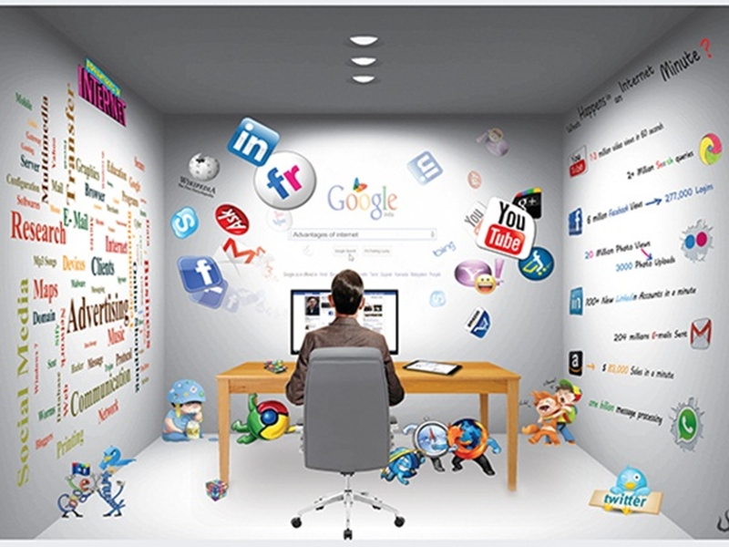 مميزات الانترنت