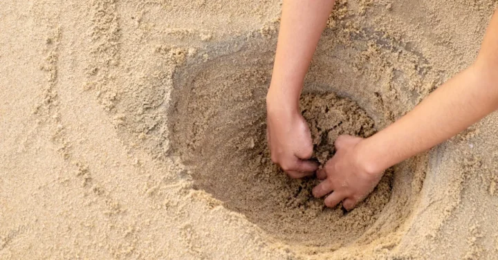 الحلم بالحفر